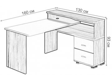 Компьютерный стол СР-620/160