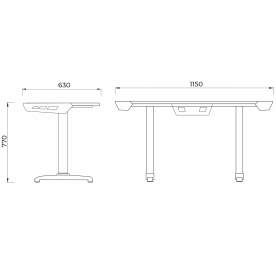 Компьютерный стол Stream