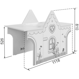 Письменный стол Домик