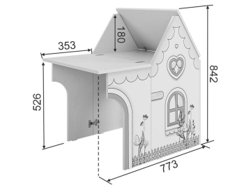 Письменный стол Домик