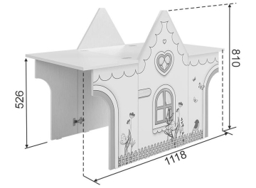 Письменный стол Домик