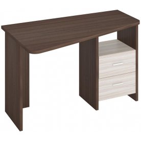 Письменный стол Домино Lite СКЛ-Трап120 ШК-Ч левый