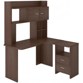 Письменный стол Домино Lite СКЛ-Угл130+НКЛХ-130 Ш-Ч правый