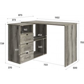 Письменный стол Дримстар ДС-5