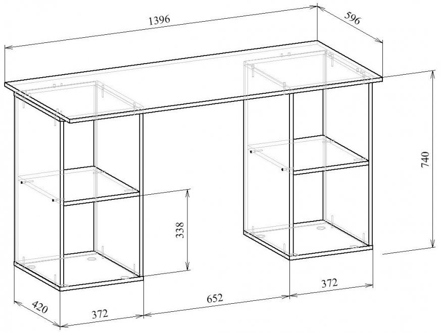 Письменный стол Прайм-59 СТЛ-Прайм-59-ВМ венге