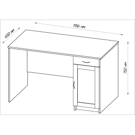 Письменный стол Кастор