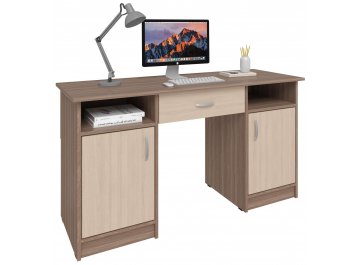 Письменный стол Хит-10 ясень шимо темный / ясень шимо светлый