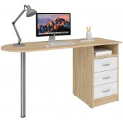 дуб сонома / белый