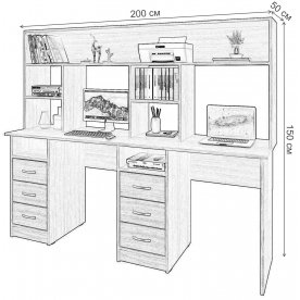 Письменный стол Хит-58