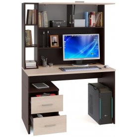 Письменный стол КСТ-114 с надстройкой КН-03