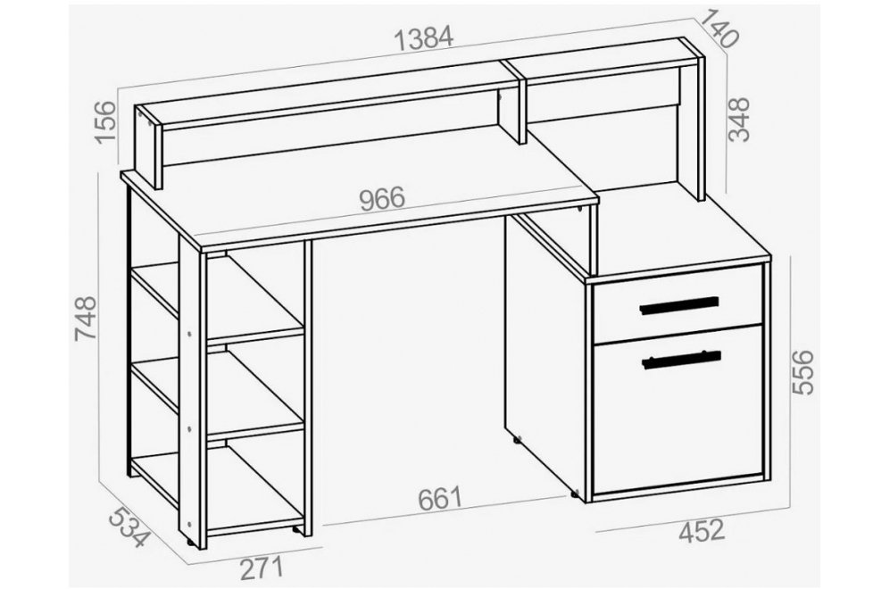 Письменный стол Лайф