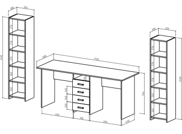 Письменный стол Лайт 11