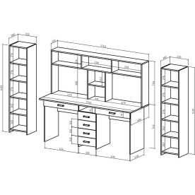 Письменный стол Лайт-11Я