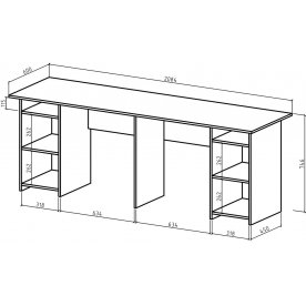 Письменный стол Лайт-12
