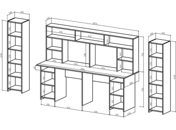 Письменный стол Лайт 12