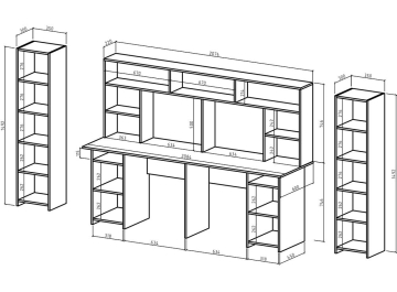 Письменный стол Лайт 12