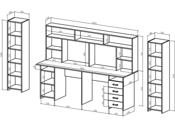 Письменный стол Лайт 13