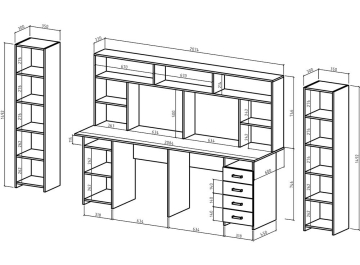 Письменный стол Лайт-13