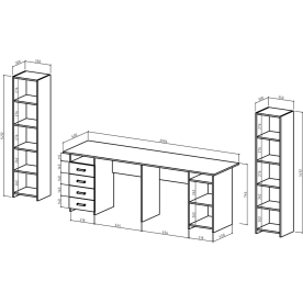 Письменный стол Лайт 14