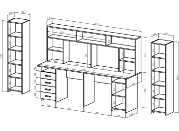 Письменный стол Лайт-14