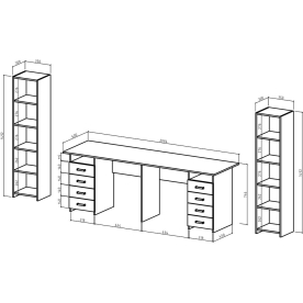 Письменный стол Лайт-15