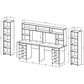 Письменный стол Лайт-15