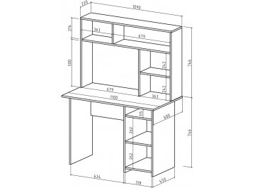 Письменный стол Лайт-3