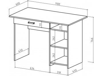 Письменный стол Лайт-3Я
