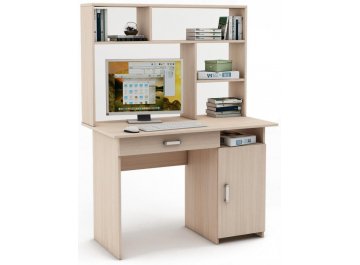 Письменный стол Лайт-2Я с надстройкой