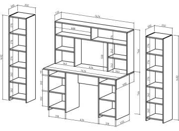 Письменный стол Лайт 6