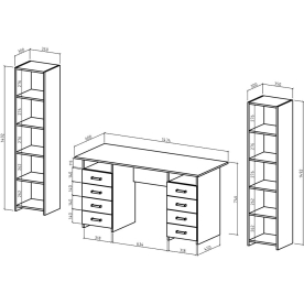 Письменный стол Лайт 9