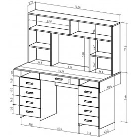 Письменный стол Лайт-9Я