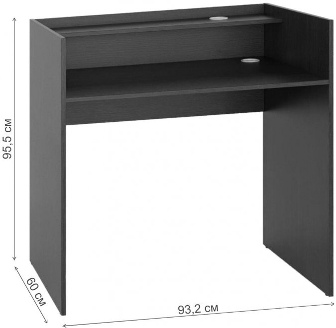 Письменный стол Милана-3 груша