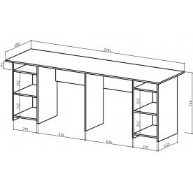 Письменный стол Лайт-12