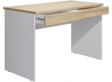 Компьютерный стол Скайлайт СЛ-20К блэквуд ячменный / белый / меренга
