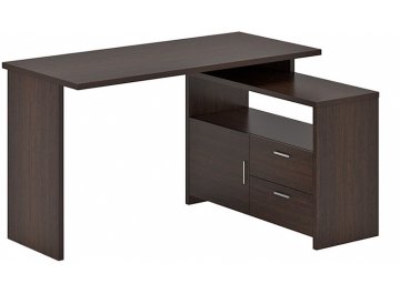 Письменный стол СКЛ-ПРЯМ130+ТБЛ венге