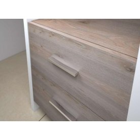 Письменный стол СКЛ-Прям130Р+НКЛХ-130