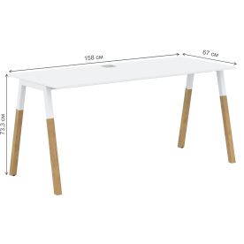 Письменный стол Skyland Forta FST 1567