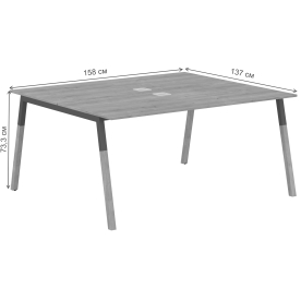 Письменный стол Skyland Forta FWST 1513