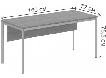 Письменный стол SkyLand IMAGO-S СП-4SD 1600х720х755