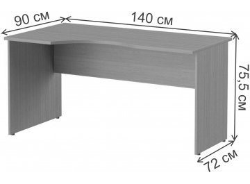 Письменный стол SkyLand IMAGO СА-2Л 1400х900(720)х755