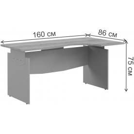 Письменный стол SkyLand OFFIX NEW OCET 169(R)