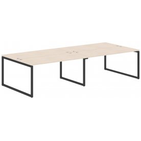 Письменный стол Skyland XQWST 3214 3206х1406х750 четырехместный