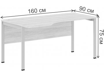 Письменный стол SkyLand XTEN-M XMCET 169(L) 1600х900х750