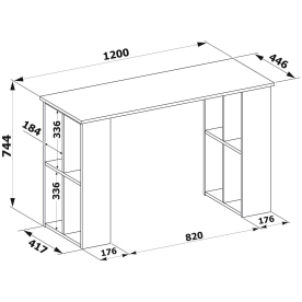 Письменный стол СПм-10