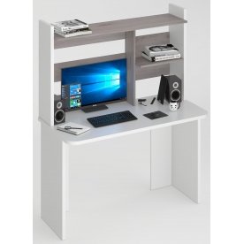 Письменный стол СКЛ-Прям120Р(без тумбы)+НКЛ-120 БЕН