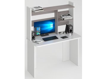 Письменный стол СКЛ-Прям120Р(без тумбы)+НКЛ-120 БЕН