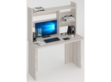 Письменный стол СКЛ-Прям120Р(без тумбы)+НКЛ-120 К