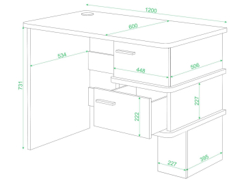 Письменный стол СД-15 C