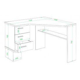 Письменный стол СД-45С